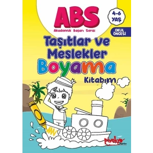 ABS 4-6 Yaş Taşıtlar ve Meslekler Kitabım