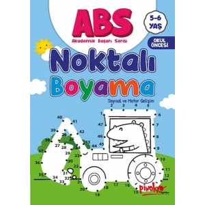 ABS 5-6 Yaş Noktalı Boyama