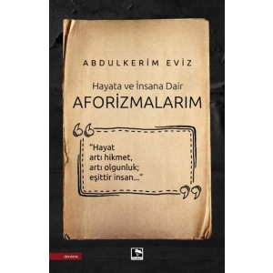 Aforizmalarım