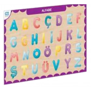 Ahşap Alfabe Eğitici Set
