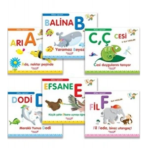 Alfabe Öyküleri (6 Kitap Set)