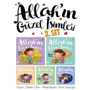 Allahın Güzel İsimleri Seti 2 (5 Kitap)