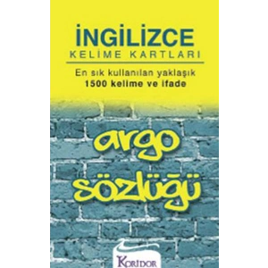 Argo Kelime Kartları (İngilizce)