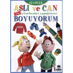 Aslı Ve Can Giysiler Çıkartma Boyama