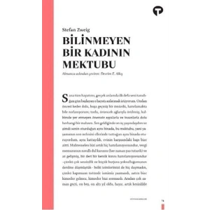 Bilinmeyen Bir Kadının Mektubu