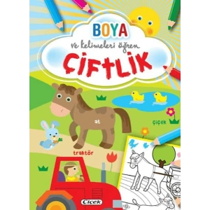 Boya ve Kelimeleri Öğren - Çiftlik