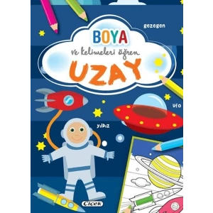 Boya ve Kelimeleri Öğren - Uzay