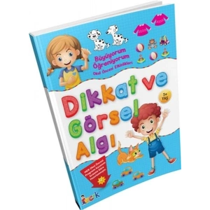 Büyüyorum Öğreniyorum Okul Öncesi Etkinlikleri Dikkat ve Görsel Algı
