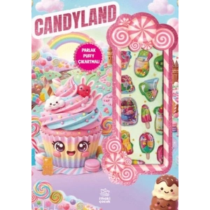 Candyland - Puffy Parlak Çıkartmalı Boyama Kitabı