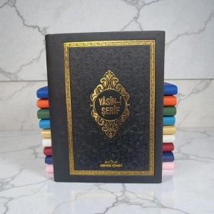 Çanta  Boy Termoderi Kapaklı 128 Sayfa Yasin Siyah