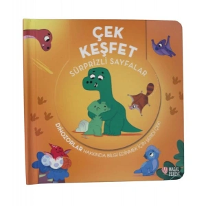 Çek Keşfet - Dinozorlar Sürprizli Sayfalar