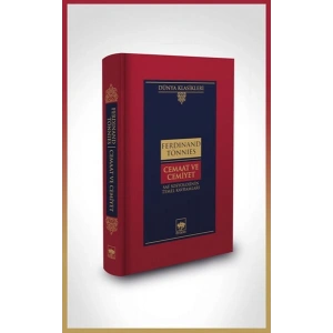 Cemaat ve Cemiyet-Dünya Klasikleri (Ciltli)