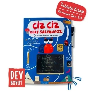 Çiz Çiz Zeki Salyangoz - Düşünme Becerileri Etkinlikleri