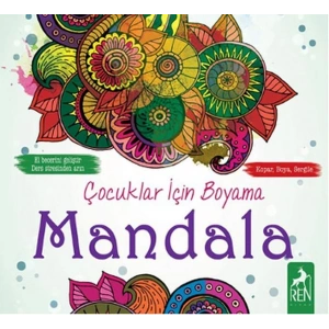 Çocuklar İçin Boyama - Mandala