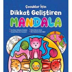 Çocuklar İçin Dikkat Geliştiren Mandala