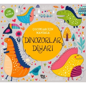 Çocuklar İçin Mandala - Dinozorlar Diyarı