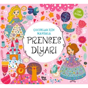 Çocuklar İçin Mandala - Prenses Diyarı