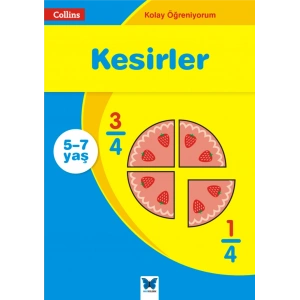 Collins Kolay Öğreniyorum - Kesirler (5-7 Yaş)