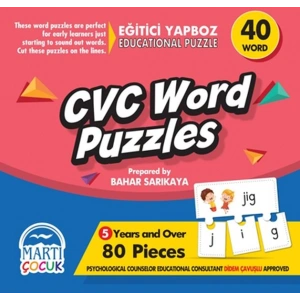 Cvc Word Puzzles - Eğitici Yapboz