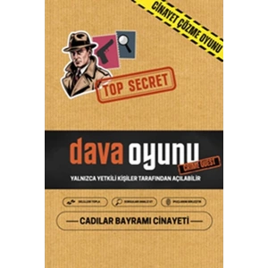 Dava Oyunu - Cadılar Bayramı Cinayeti
