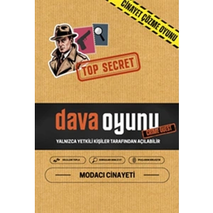 Dava Oyunu - Modacı Davası