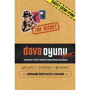 Dava Oyunu - Origami Seri Katili Davası