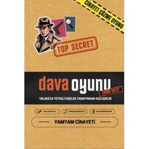 Dava Oyunu - Yamyam cinayeti