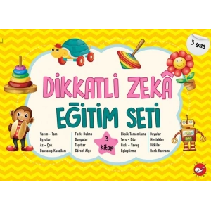 Dikkatli Zeka Eğitim Seti 3. Kitap 3