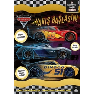 Disney Arabaları - Parıltılı Etkinlikler Kitabı