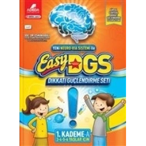 EASY Dikkati Güçlendirme Seti 3-6 yaş A Kitapçığı