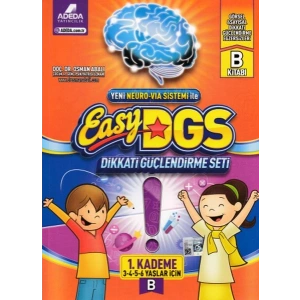 EASY Dikkati Güçlendirme Seti 3-6 yaş B Kitapçığı