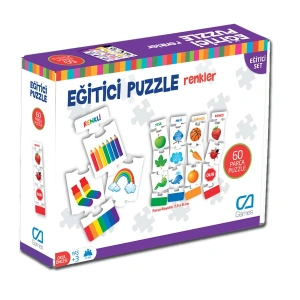 Eğitici Puzzle - Renkler