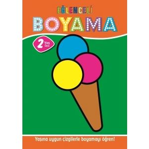 Eğlenceli Boyama - 2 Yaş Üstü 4’lü Pastel Boya Hediyeli