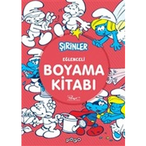 Eğlenceli Boyama Kitabı - Şirinler