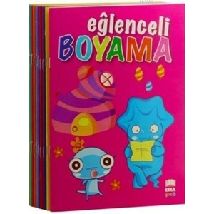 Eğlenceli Boyama Seti -10 Kitap
