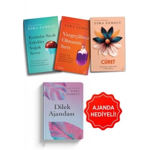Esra Ezmeci İlişkiler Seti 3 Kitap Dilek Ajanda Hediyeli