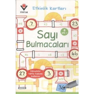 Etkinlik Kartları Sayı Bulmacaları