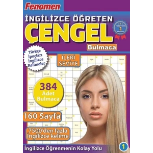 Fenomen İngilizce Öğreten Çengel Bulmaca İleri Seviye