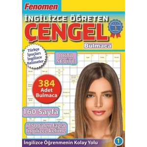 Fenomen İngilizce Öğreten Çengel Bulmaca Orta Seviye-1
