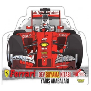 Ferrari Dev Boyama Yarış Arabaları