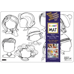 Funny Mat - Duygular - Küçük 33,5x48cm