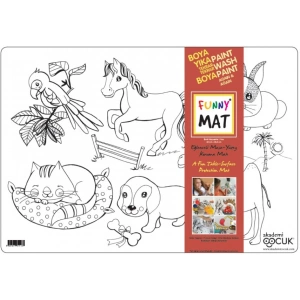 Funny Mat - Evcil Hayvanlar - 33,5x48cm