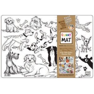 Funny Mat - Köpekler 33,5x48cm