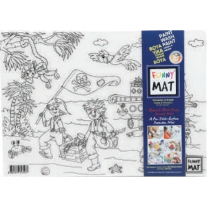 Funny Mat - Korsanlar Ve Araçlar 25 X 35 Cm