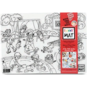 Funny Mat - Prenses Ve Oyun Bahçesi 25 X 35 Cm