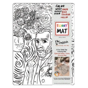 Funny Mat - Vıncent Van Gogh 30 X 40 Cm
