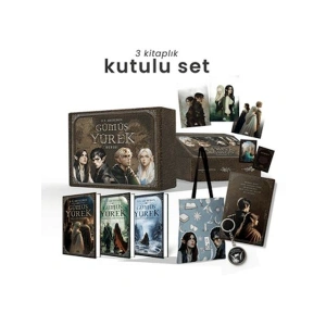 Gümüş Yürek Serisi - Üç Kitaplık Hediyeli Ciltli Kutu