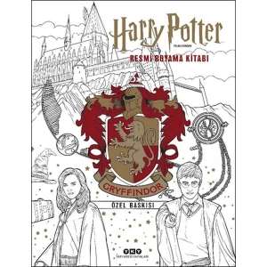 Harry Potter Filmlerinden Resmi Boyama Kitabı – Gryffindor Özel Baskısı