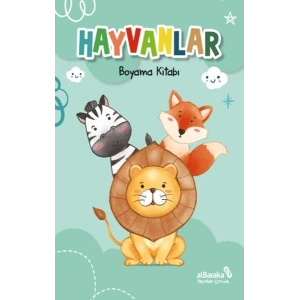Hayvanlar - Boyama Kitabı