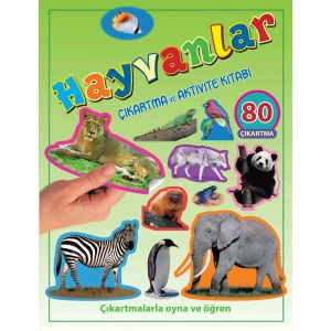 Hayvanlar - Çıkartma ve Aktivite Kitabı